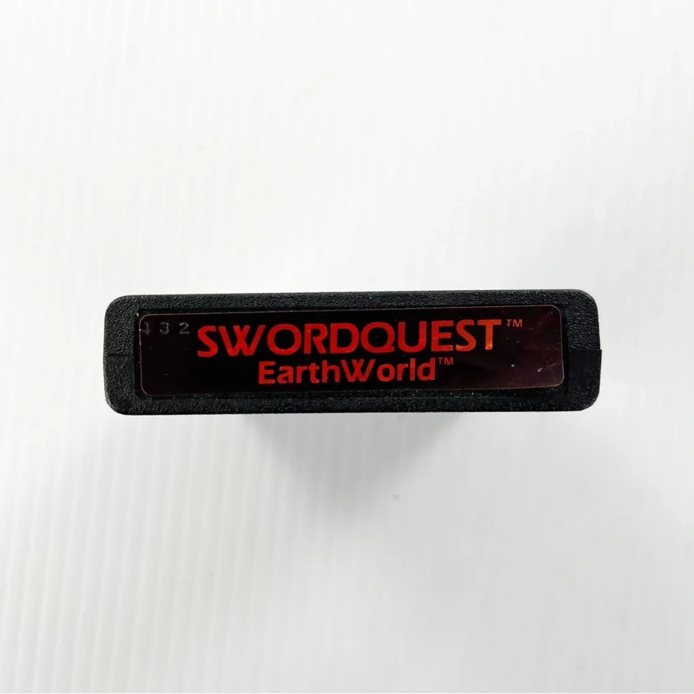 Swordquest Earthworld Video Game for Atari 2600